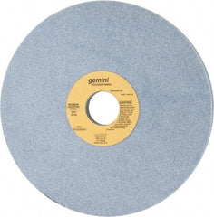 Norton - 8" Diam x 1-1/4" Hole x 1" Thick, J Hardness, 60 Grit Surface Grinding Wheel - Aluminum Oxide, Type 5, Medium Grade, 3,600 Max RPM, One-Side Recess - Exact Tool & Supply