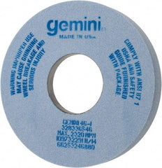 Norton - 14" Diam x 5" Hole x 2" Thick, I Hardness, 46 Grit Surface Grinding Wheel - Aluminum Oxide, Type 5, Coarse Grade, 2,320 Max RPM, One-Side Recess - Exact Tool & Supply
