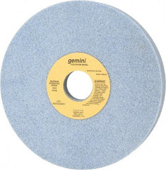 Norton - 7" Diam x 1-1/4" Hole x 1" Thick, H Hardness, 46 Grit Surface Grinding Wheel - Aluminum Oxide, Type 5, Coarse Grade, 3,600 Max RPM, One-Side Recess - Exact Tool & Supply