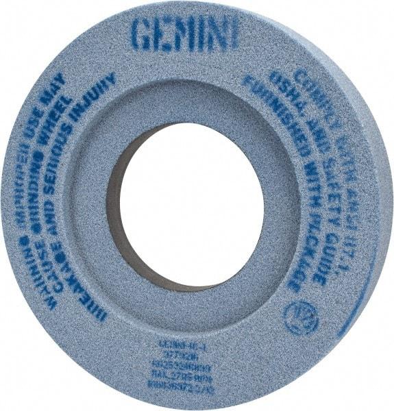 Norton - 12" Diam x 5" Hole x 2" Thick, I Hardness, 46 Grit Surface Grinding Wheel - Aluminum Oxide, Type 7, Coarse Grade, 2,705 Max RPM, Two-Side Recess - Exact Tool & Supply