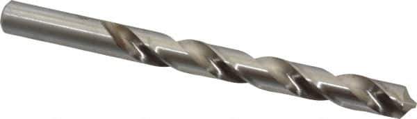 Chicago-Latrobe - 1/2" 118° High Speed Steel Jobber Drill - Bright Finish, Right Hand Cut, Spiral Flute, Straight Shank, 6" OAL, Standard Point - Exact Tool & Supply
