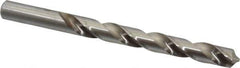 Chicago-Latrobe - 1/2" 118° High Speed Steel Jobber Drill - Bright Finish, Right Hand Cut, Spiral Flute, Straight Shank, 6" OAL, Standard Point - Exact Tool & Supply
