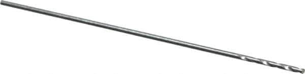 Chicago-Latrobe - #78 118° High Speed Steel Jobber Drill - Bright Finish, Right Hand Cut, Spiral Flute, Straight Shank, 7/8" OAL, Standard Point - Exact Tool & Supply