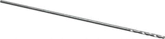 Chicago-Latrobe - #78 118° High Speed Steel Jobber Drill - Bright Finish, Right Hand Cut, Spiral Flute, Straight Shank, 7/8" OAL, Standard Point - Exact Tool & Supply