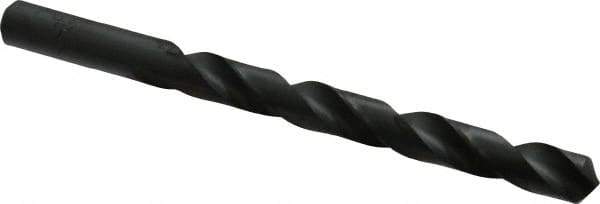 Chicago-Latrobe - Letter Y 118° High Speed Steel Jobber Drill - Oxide Finish, Right Hand Cut, Spiral Flute, Straight Shank, 5-1/4" OAL, Standard Point - Exact Tool & Supply