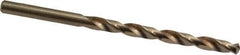 Chicago-Latrobe - #4 135° Cobalt Jobber Drill - Oxide/Gold Finish, Right Hand Cut, Spiral Flute, Straight Shank, 3-3/4" OAL, Split Point - Exact Tool & Supply