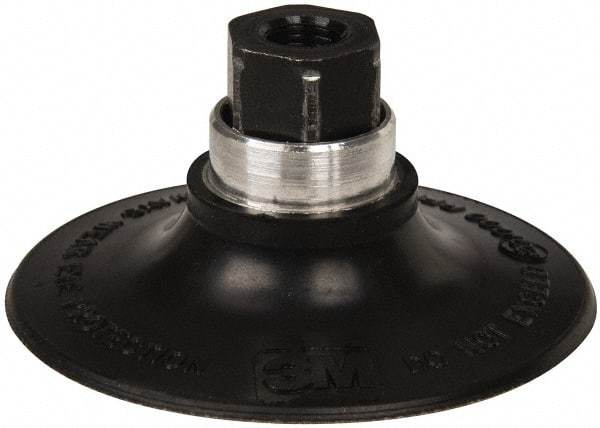 3M - 3" Diam Quick-Change Type R Disc Backing Pad - Hard Density, 20,000 RPM, Roloc TR Compatible - Exact Tool & Supply