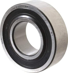 SKF - 30mm Bore Diam, 62mm OD, Double Seal Self Aligning Radial Ball Bearing - 20mm Wide, 2 Rows, Round Bore, 1,510 Lb Static Capacity, 5,350 Lb Dynamic Capacity - Exact Tool & Supply