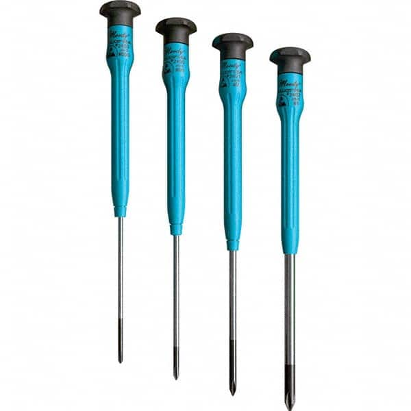 Moody Tools - Precision & Specialty Screwdrivers Type: JIS Overall Length Range: 3" - 6.9" - Exact Tool & Supply