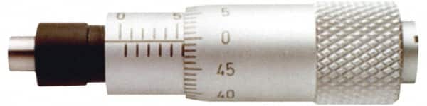 SPI - 1/2 Inch, 0.51 Inch Thimble, 0.2 Inch Spindle Diameter x Mechanical Micrometer Head - Exact Tool & Supply