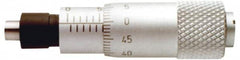 SPI - 1/2 Inch, 0.51 Inch Thimble, 0.2 Inch Spindle Diameter x Mechanical Micrometer Head - Exact Tool & Supply