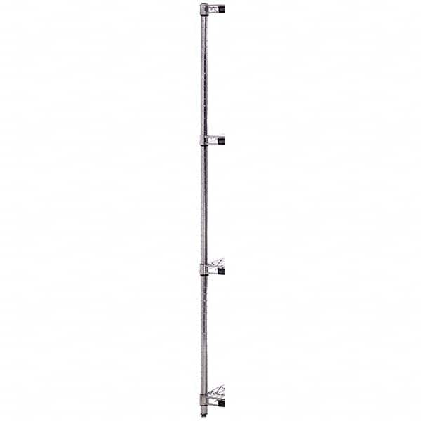 Quantum Storage - 63" High, Open Shelving Wire Shelving Post - Exact Tool & Supply