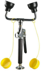 Bradley - Plumbed Drench Hoses Mount: Deck Style: Dual Spray Head - Exact Tool & Supply