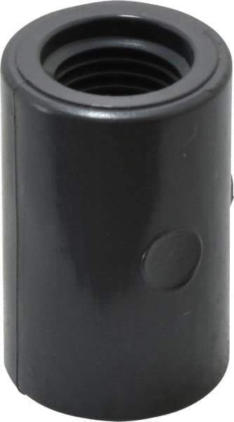 Value Collection - 1/4" PVC Plastic Pipe Coupling - Schedule 80, FIPT x FIPT End Connections - Exact Tool & Supply