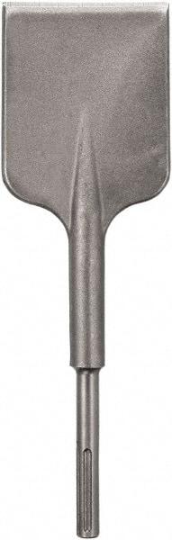 DeWALT - 5" Head Width, 16" OAL, 1-1/8" Shank Diam, Asphalt Cutter Chisel - SDS Max Drive, SDS Max Shank, Steel - Exact Tool & Supply