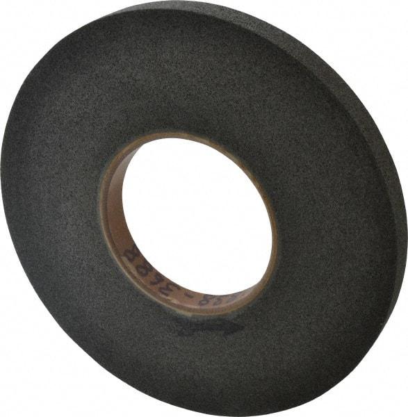 Brite Star - 12" Diam, 1" Face Width, 5" Center Hole, Fine Grade, Silicon Carbide Deburring Wheel - Convolute, Extra Hard Density 9 Grade, 2,100 RPM - Exact Tool & Supply