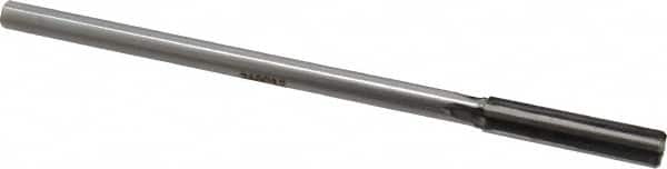 Made in USA - 3/8" Carbide-Tipped 4 Flute Chucking Reamer - Exact Tool & Supply