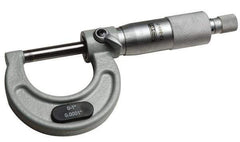 SPI - 200 to 225mm Range, 0.01mm Graduation, Mechanical Outside Micrometer - Ratchet Stop Thimble, Accurate to 0.008mm - Exact Tool & Supply