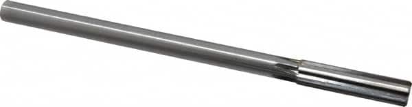 Made in USA - 1/2" Carbide-Tipped 6 Flute Chucking Reamer - Exact Tool & Supply