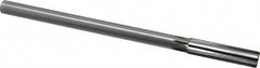 Made in USA - 1/2" Carbide-Tipped 6 Flute Chucking Reamer - Exact Tool & Supply