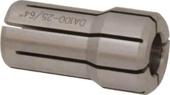 Accupro - 25/64 Inch, Series DA100 Double Angle Collet - 1.441 Inch Overall Length, 0.769 Inch Overall Diameter - Exact Tool & Supply