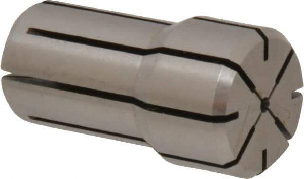 Accupro - 3/64 Inch, Series DA100 Double Angle Collet - 1.441 Inch Overall Length, 0.769 Inch Overall Diameter - Exact Tool & Supply