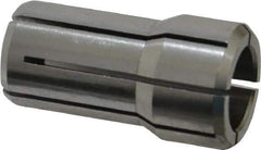 Accupro - 1/2 Inch, Series DA100 Double Angle Collet - 1.441 Inch Overall Length, 0.769 Inch Overall Diameter - Exact Tool & Supply