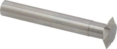 Accupro - 8 to 16 TPI, 0.06mm to 0.13mm Pitch, Internal/External Single Profile Thread Mill - 3/4" Noml Diam, 3/4" Cut Diam, 3/8" Shank Diam, 6 Flute, 0.22" Neck Diam, 3/8" Neck Length, 2-21/32" OAL, Bright Finish - Exact Tool & Supply