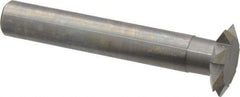 Accupro - 4 to 8 TPI, 0.13mm to 0.17mm Pitch, Internal/External Single Profile Thread Mill - 1" Cut Diam, 1/2" Shank Diam, 7 Flute, 1/2" Neck Length, 3-3/16" OAL, Bright Finish - Exact Tool & Supply