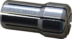 Accupro - 1/16 Inch, Series DA100 Double Angle Collet - 1.441 Inch Overall Length, 0.769 Inch Overall Diameter - Exact Tool & Supply