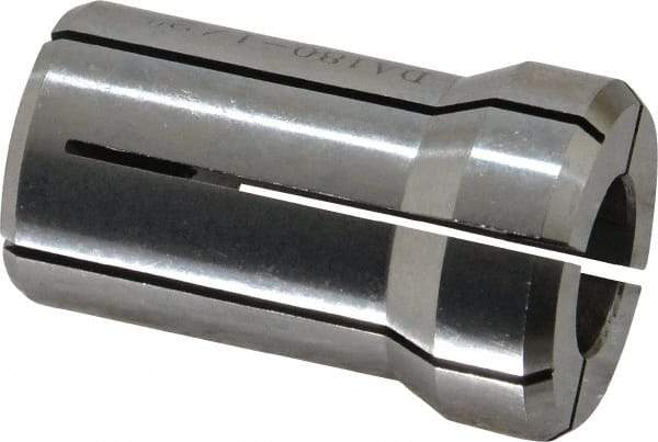 Accupro - 1/2 Inch, Series DA180 Double Angle Collet - 1.637 Inch Overall Length, 1.035 Inch Overall Diameter - Exact Tool & Supply