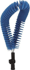 Vikan - Polyester Clean In Place Brush - 2-1/2" Bristle Length, 20" Long x 2-1/2" Wide Head, Blue - Exact Tool & Supply