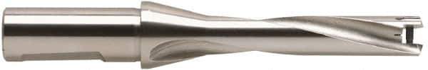 Guhring - 11.5 to 11.91mm Diam, 5xD, 60mm Max Depth, 16mm Shank Diam, 75mm Flute, 127mm OAL, Replaceable Tip Drill - HT 800 WP Insert, 115 Seat Size, Series 4043 - Exact Tool & Supply