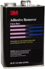 3M - 1 Gal Pail Adhesive Remover - Removes Grease, Oil, Ink, Dirt - Exact Tool & Supply