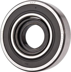 SKF - 45mm Bore Diam, 85mm OD, Double Seal Self Aligning Radial Ball Bearing - 23mm Wide, 2 Rows, Round Bore, 2,380 Lb Static Capacity, 7,310 Lb Dynamic Capacity - Exact Tool & Supply