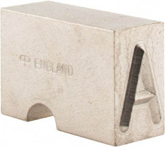 Pryor - Letter A, Individual Hardened Steel Type - 3/8 Inch Character - Exact Tool & Supply