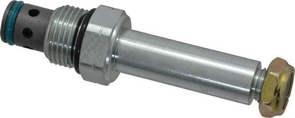 Parker - 15 GPM Steel Hydraulic Control Valve - 7/8-14 Thread, C10-2 Cavity - Exact Tool & Supply
