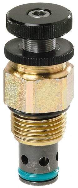 Parker - 16 GPM Steel Hydraulic Control Valve - 7/8-14 Thread, C10-2 Cavity - Exact Tool & Supply
