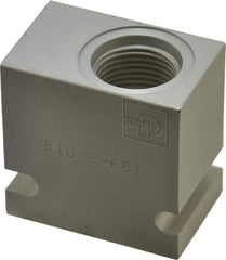 Parker - 30 GPM Aluminum Hydraulic Control Valve - 7/8-14 Thread, C10-2 Cavity, 1-1/4" Wide x 2" Long - Exact Tool & Supply