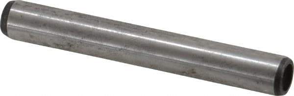 Value Collection - 8mm Diam x 60mm Pin Length Alloy Steel Pull Out Dowel Pin - C 57-63 Hardness, 1 Rounded & 1 Threaded End - Exact Tool & Supply