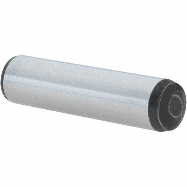 Value Collection - 10mm Diam x 40mm Pin Length Alloy Steel Pull Out Dowel Pin - C 57-63 Hardness, 1 Rounded & 1 Threaded End - Exact Tool & Supply