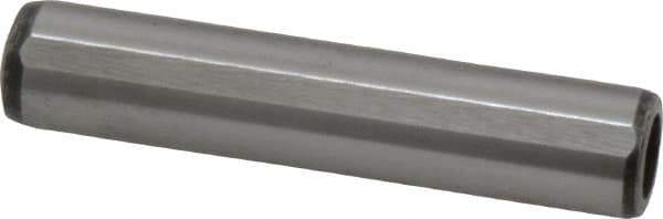 Value Collection - 10mm Diam x 50mm Pin Length Alloy Steel Pull Out Dowel Pin - C 57-63 Hardness, 1 Rounded & 1 Threaded End - Exact Tool & Supply