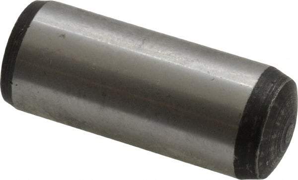 Value Collection - 16mm Diam x 40mm Pin Length Alloy Steel Pull Out Dowel Pin - C 57-63 Hardness, 1 Rounded & 1 Threaded End - Exact Tool & Supply