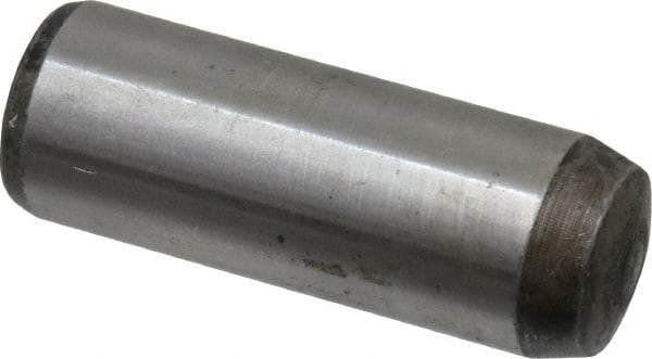 Value Collection - 16mm Diam x 45mm Pin Length Alloy Steel Pull Out Dowel Pin - C 57-63 Hardness, 1 Rounded & 1 Threaded End - Exact Tool & Supply