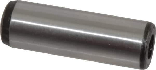 Value Collection - 16mm Diam x 50mm Pin Length Alloy Steel Pull Out Dowel Pin - C 57-63 Hardness, 1 Rounded & 1 Threaded End - Exact Tool & Supply