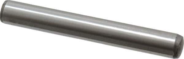 Value Collection - 16mm Diam x 120mm Pin Length Alloy Steel Pull Out Dowel Pin - C 57-63 Hardness, 1 Rounded & 1 Threaded End - Exact Tool & Supply