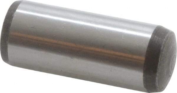 Value Collection - 20mm Diam x 50mm Pin Length Alloy Steel Pull Out Dowel Pin - C 57-63 Hardness, 1 Rounded & 1 Threaded End - Exact Tool & Supply