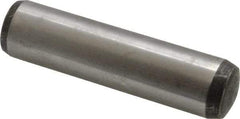 Value Collection - 20mm Diam x 80mm Pin Length Alloy Steel Pull Out Dowel Pin - C 57-63 Hardness, 1 Rounded & 1 Threaded End - Exact Tool & Supply