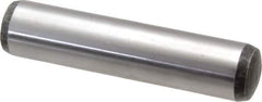 Value Collection - 20mm Diam x 90mm Pin Length Alloy Steel Pull Out Dowel Pin - C 57-63 Hardness, 1 Rounded & 1 Threaded End - Exact Tool & Supply