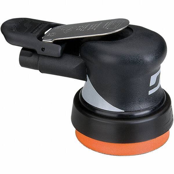 Dynabrade - 18 CFM Air Consumption, Palm Air Orbital Sander - Round Pad, - Exact Tool & Supply